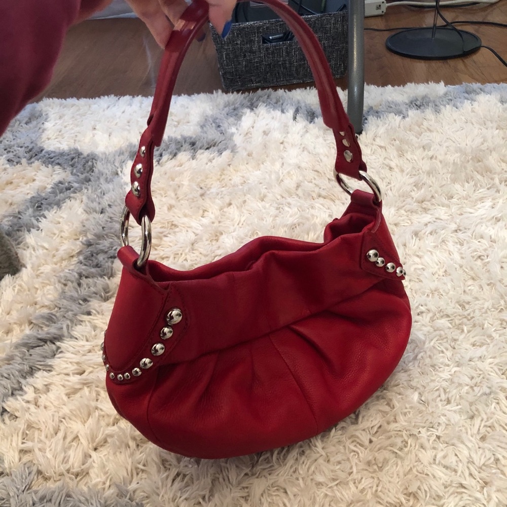 B Makowsky Red Purse